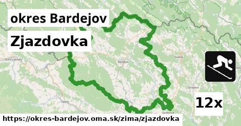 Zjazdovka, okres Bardejov