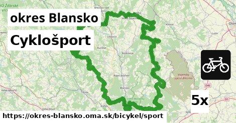 Cyklošport, okres Blansko