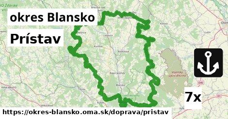 Prístav, okres Blansko