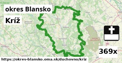 Kríž, okres Blansko