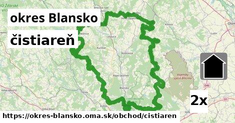 čistiareň, okres Blansko