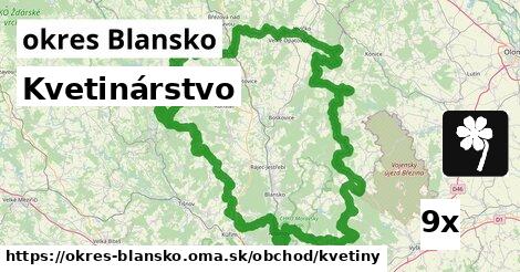 Kvetinárstvo, okres Blansko