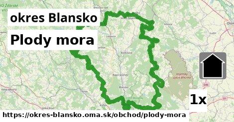 Plody mora, okres Blansko