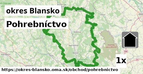 Pohrebníctvo, okres Blansko