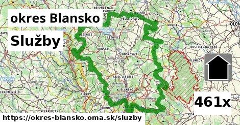 služby v okres Blansko