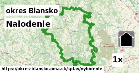 Nalodenie, okres Blansko