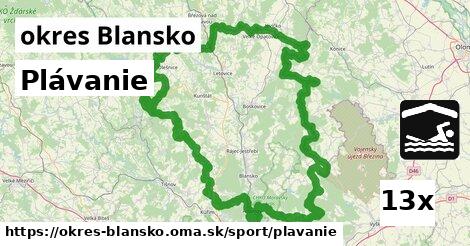 Plávanie, okres Blansko