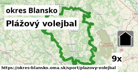 Plážový volejbal, okres Blansko