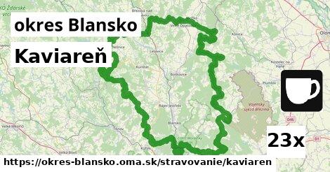 Kaviareň, okres Blansko