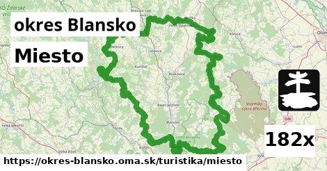 Miesto, okres Blansko