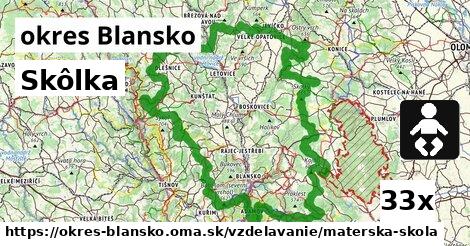 Skôlka, okres Blansko