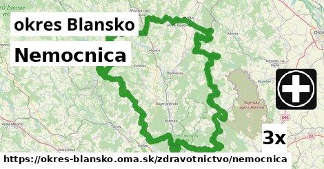 Nemocnica, okres Blansko