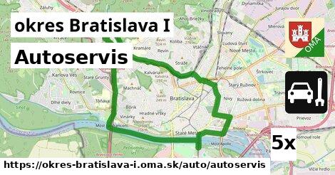 Autoservis, okres Bratislava I