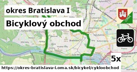 Bicyklový obchod, okres Bratislava I