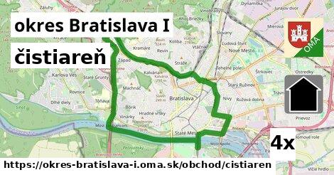 čistiareň, okres Bratislava I