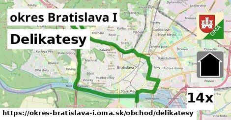 Delikatesy, okres Bratislava I