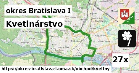 Kvetinárstvo, okres Bratislava I