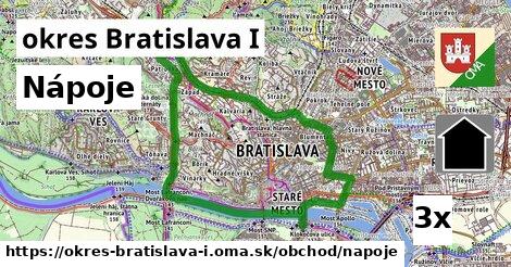 Nápoje, okres Bratislava I