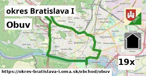 Obuv, okres Bratislava I
