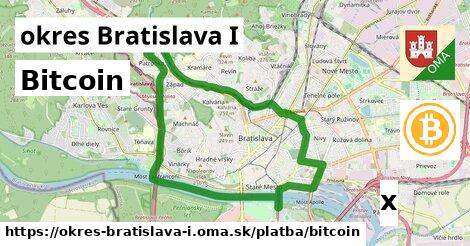 Bitcoin, okres Bratislava I