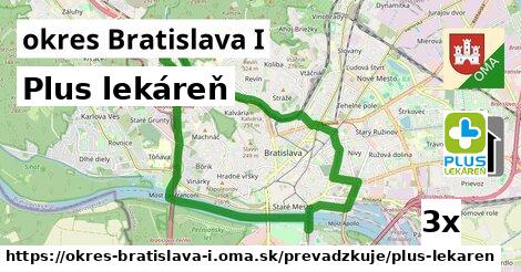 Plus lekáreň, okres Bratislava I