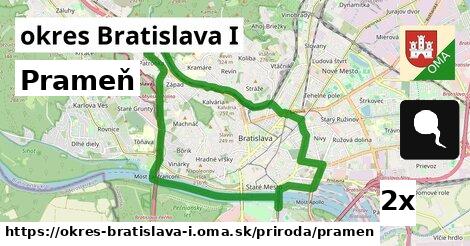 Prameň, okres Bratislava I