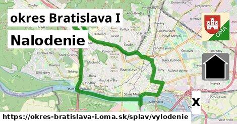 Nalodenie, okres Bratislava I