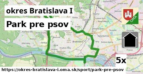 Park pre psov, okres Bratislava I