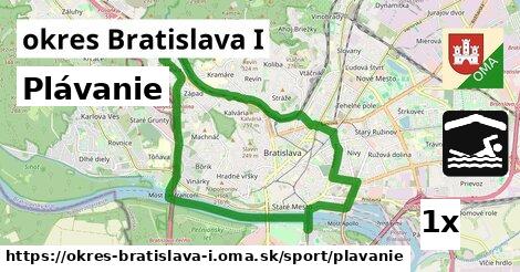 Plávanie, okres Bratislava I