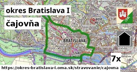 čajovňa v okres Bratislava I