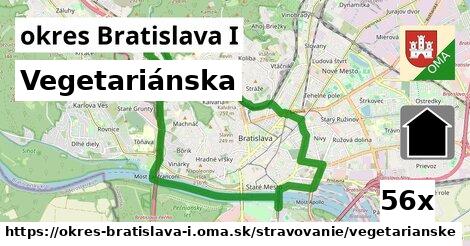 vegetariánska v okres Bratislava I