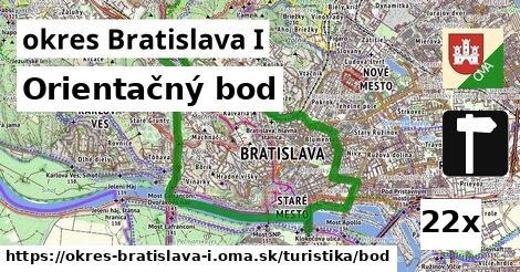 Orientačný bod, okres Bratislava I