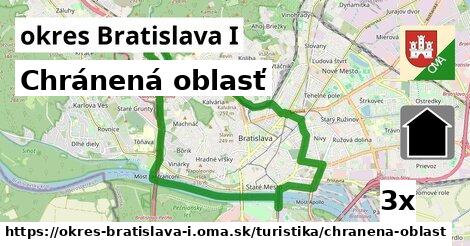 chránená oblasť v okres Bratislava I