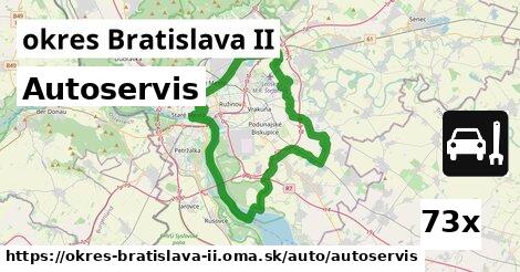 Autoservis, okres Bratislava II