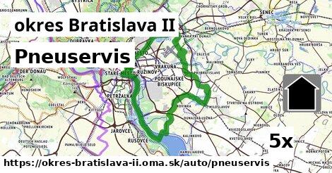 Pneuservis, okres Bratislava II