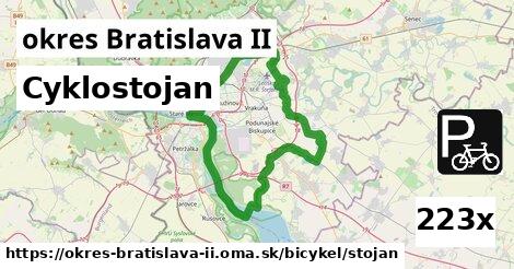 Cyklostojan, okres Bratislava II