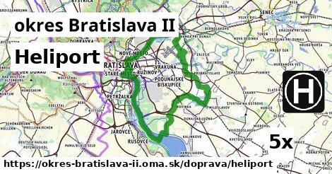 heliport v okres Bratislava II