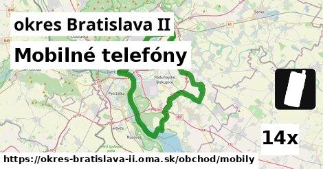 Mobilné telefóny, okres Bratislava II