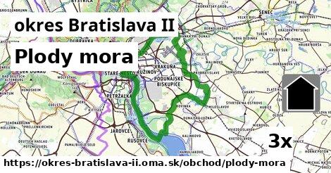 plody mora v okres Bratislava II