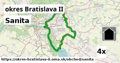 Sanita, okres Bratislava II