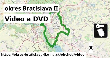 Video a DVD, okres Bratislava II