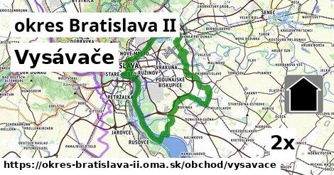 vysávače v okres Bratislava II