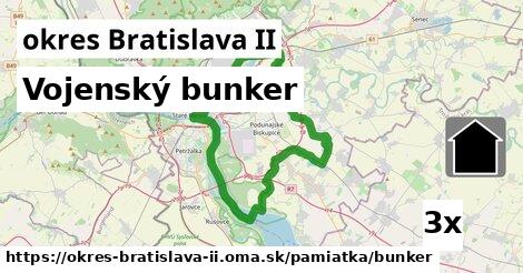 Vojenský bunker, okres Bratislava II