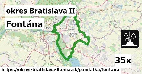 Fontána, okres Bratislava II