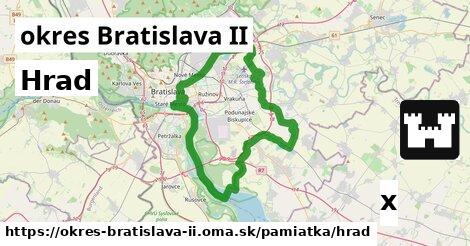 Hrad, okres Bratislava II