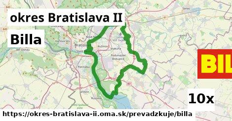 Billa, okres Bratislava II