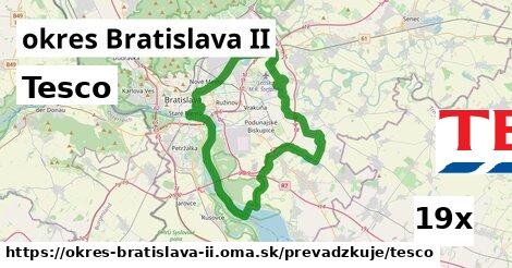 Tesco, okres Bratislava II