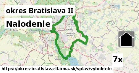 Nalodenie, okres Bratislava II
