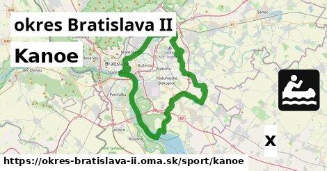 Kanoe, okres Bratislava II