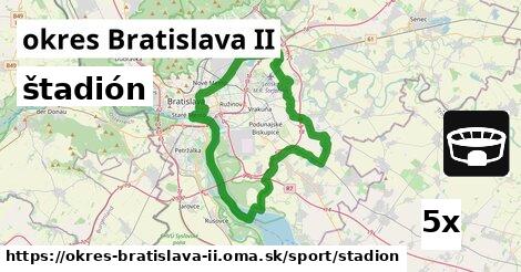 štadión, okres Bratislava II